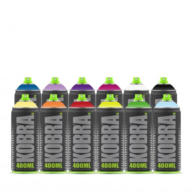 Kobra HP Spray Paint 400ml - 12 Spray Pack