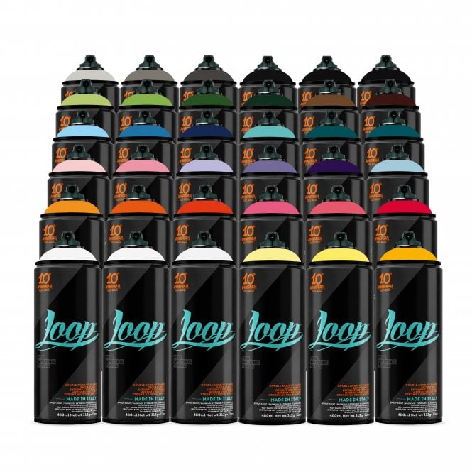 Spray Paint - 36 Pack