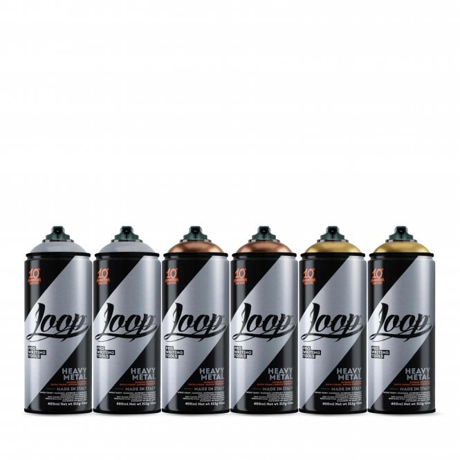 Spray Paint - Metallic 6 Pack